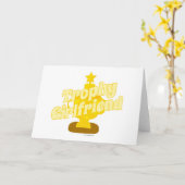 Carte Trophée Girlfriend (Fleur jaune)