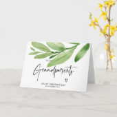 Carte Tropical À Mes Grands-Parents Ma Grand-Mère Du Jou (Fleur jaune)