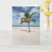 Carte Tropical Beaches | Eagle Beach, Aruba (Fleur jaune)