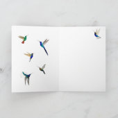 Carte Tropical Hummingbirds (Intérieur)