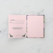 Carte Tropical Modernism Greeting Card (Intérieur)