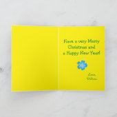 Carte Tropical Toucan Joyeux Noël (Intérieur)