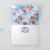 Carte Troupeau de cochons volants (Intérieur)