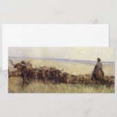 Carte Troupeau de sentiers au Wyoming par WHD Koerner (Devant / Derrière)