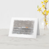 Carte Trouver la force pour cesser de fumer Encouragemen (Fleur jaune)