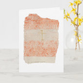 Carte Trouver l'espace entre les pensées. (Fleur jaune)