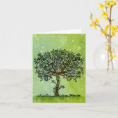 Carte Trouvez du temps pour les choses qui se sentent he (Fleur jaune)