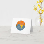 Carte Trouvez la joie dans le voyage (Fleur jaune)