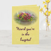 Carte Trouvez le panier de l'hôpital Blossoms (Fleur jaune)