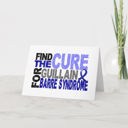 Carte Trouvez le syndrome de barre de Guillain de (Devant)