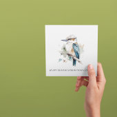 Carte True Blue Kookaburra, personnalisé