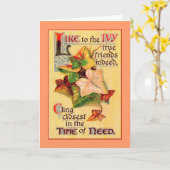 Carte True Friends (Fleur jaune)