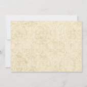 Carte True Love Story "RSVP" (Dos)