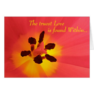 Carte True Love Tulip