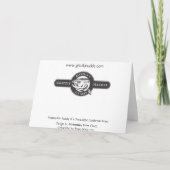 Carte truite humoristique avec devis 2 (Dos)