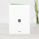 Carte Truite pour la fête des pères (Dos)