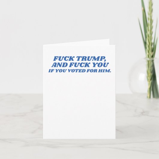 Carte Trump (Devant)