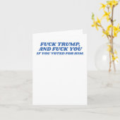 Carte Trump (Fleur jaune)