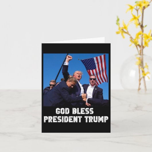 Carte Trump1 (Fleur jaune)