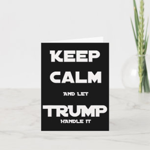 Carte Trump 2020 Est Amusant De Garder Le Calme Et De La