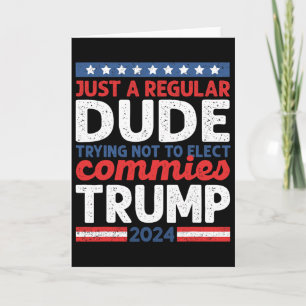 Carte Trump 2024 Donald Trump Vance Juste Un Type Ordina