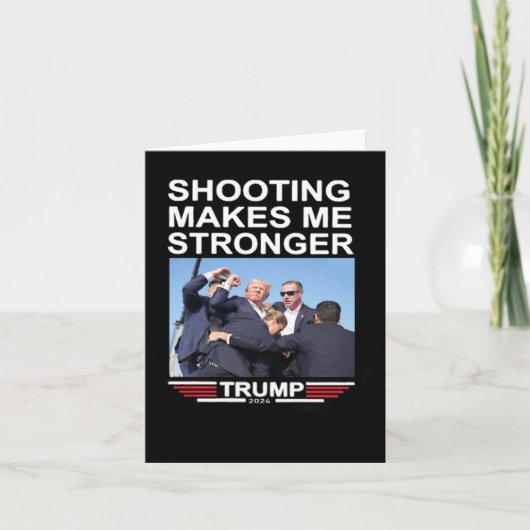 Carte Trump 2024 me rend plus fort (Devant)