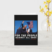 Carte Trump 2024 Pour La Population (Fleur jaune)