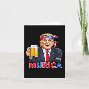 Carte Trump 4 juillet grand à nouveau Trump en train de