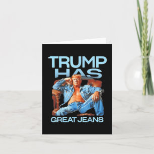 Carte Trump A De Grands Jeans Drôle Humour Politique Don