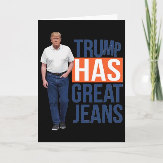 Carte Trump a de super jeans 2 (Devant)