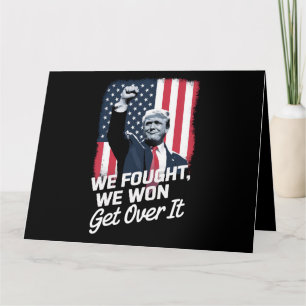 Carte Trump a Gagné Passons à Autre Chose Victoire de Tr