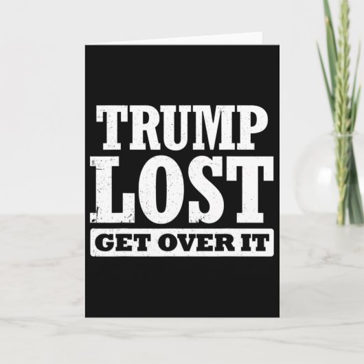Carte Trump a perdu (Devant)