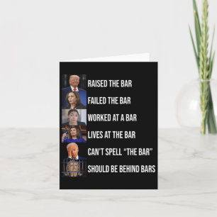 Carte Trump a relevé la barre, a échoué à la barre 