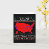 Carte Trump a une meilleure couverture que 5 g de sueur (Fleur jaune)