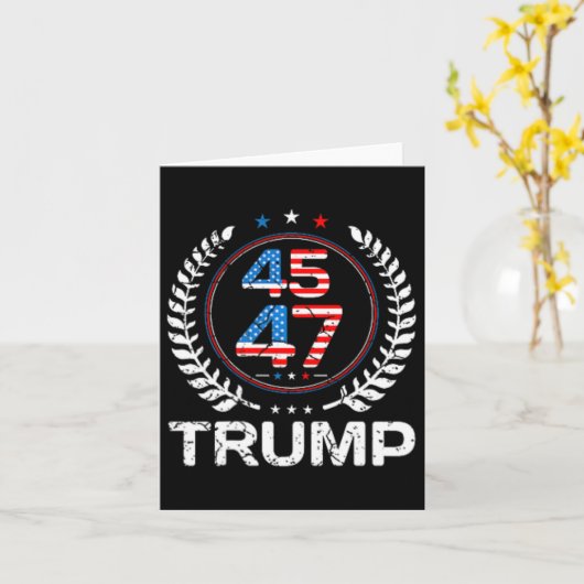 Carte Trump a une meilleure couverture que 5 g de sueur (Fleur jaune)