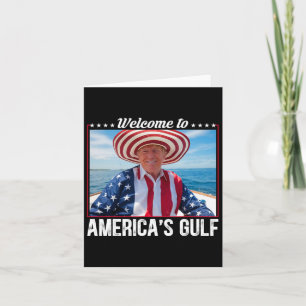Carte Trump Amérique du Golfe Mexique président Trump So