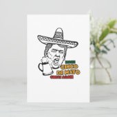 Carte Trump amusant à faire de Cinco de Mayo une grande  (Debout devant)