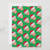 Carte Trump avec Santa Hat - Rendre Noël magnifique (Dos)