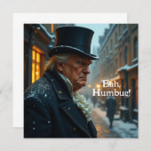 Carte Trump Bah Humbug (Devant / Derrière)