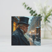 Carte Trump Bah Humbug (Debout devant)