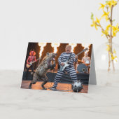 Carte Trump Band From Hell Greeting Card (Fleur jaune)