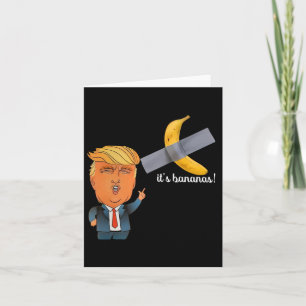 Carte Trump C'est Banane (pour échelle) Starship Drôle T