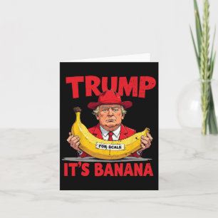 Carte Trump C'est la banane (pour l'échelle) Mème amusan