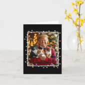 Carte Trump Chandail de Noël Chat Chien Écureuil Pet Lov (Fleur jaune)