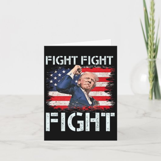 Carte Trump Combat Combattre Les Signaux Trump Aux Améri (Devant)