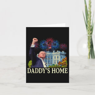 Carte Trump Daddys Accueil Maison Blanche 2024 Bienvenue