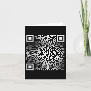 Carte Trump Dance Qr drôle Président Trump Code de danse