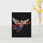 Carte Trump drôle cœur Saint-Valentin  (Fleur jaune)