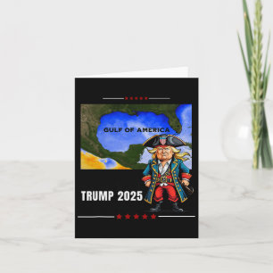 Carte Trump du Golfe de l'Amérique et le Golfe du Mexiqu