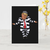 Carte Trump en prison (Fleur jaune)